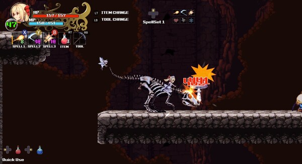 switch《魔法使莉莉 魔法少女的奇境冒险（Witchroid Vania）》中文[NSZ]+V1.01补丁下载-9.jpg