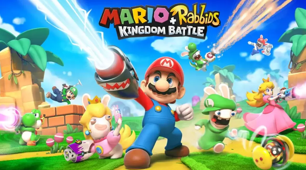 Switch《马里奥疯狂兔子：王国之战 Mario + Rabbids Kingdom Battle》中文版【NSP】+1.9.589692补丁下载-1.jpg
